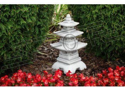 Lampes de jardin japonais Décoration Éclairage Blanc Naturel Bain d'oiseaux